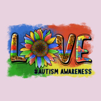 Sunflower Love Autism Awareness Ladies Tee | Teevron