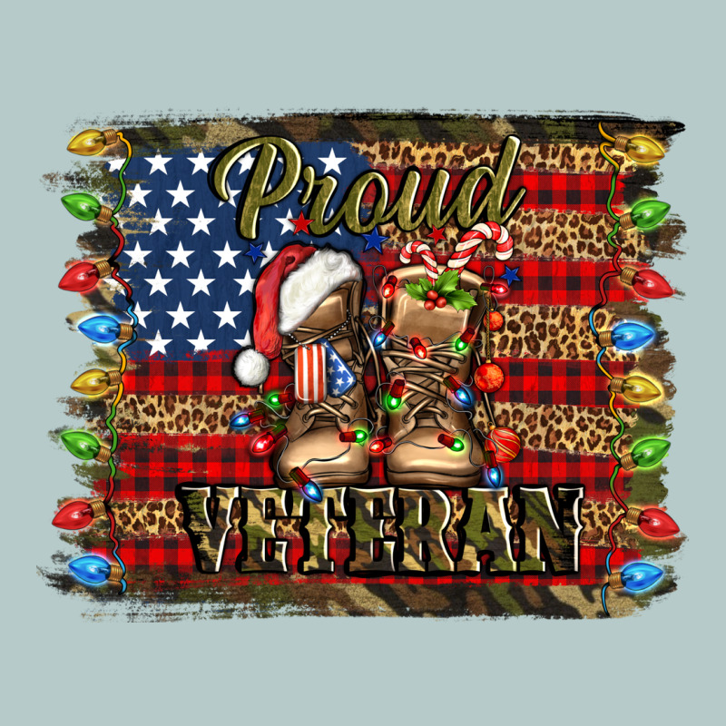 Proud Veteran Christmas Army Heavy Core Tee by Jasminsmagicworld | Teevron