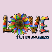 Love Sunflower Autism Awareness Ladies Tee | Teevron