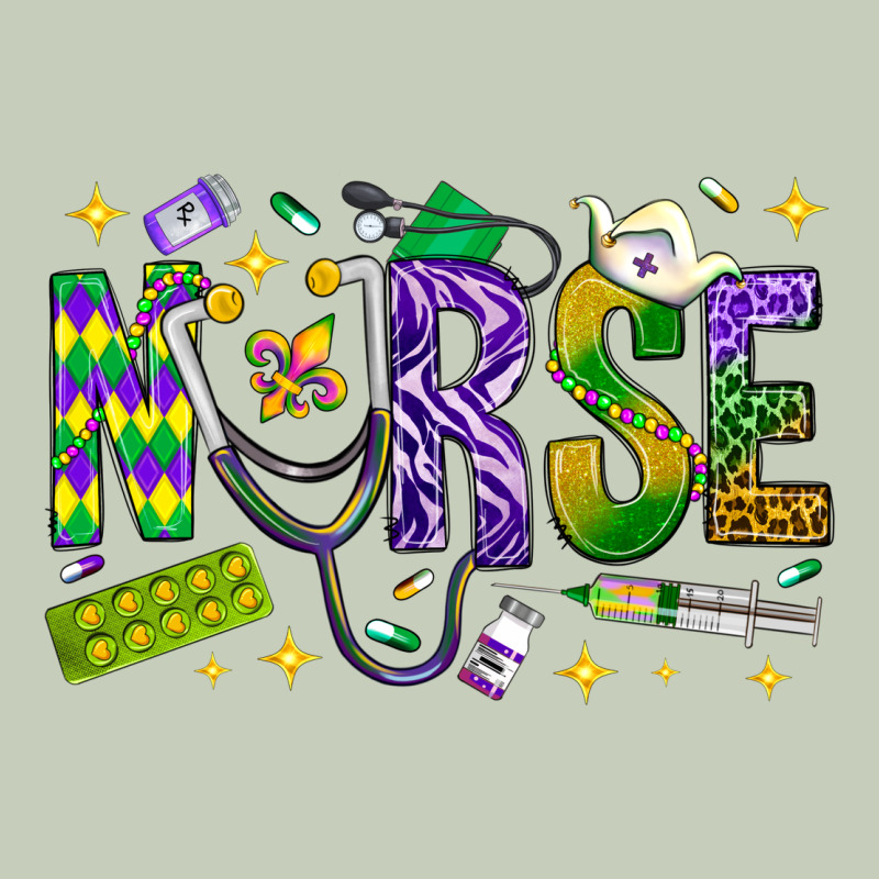 Mardi Gras Nurse Classic Tee by BundleAndBundleShop | Teevron