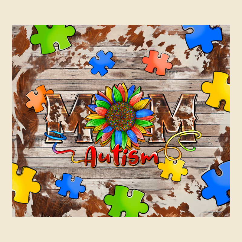 Autism Mom Ladies Tee by BarkalooDesign | Teevron