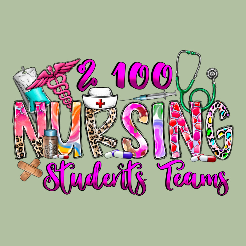 100 Nursing Students Teams Urban Hoodie by CowhideDigitalArt | Teevron