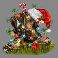 Christmas Soldier Veteran Boots Vintage Tee | Teevron