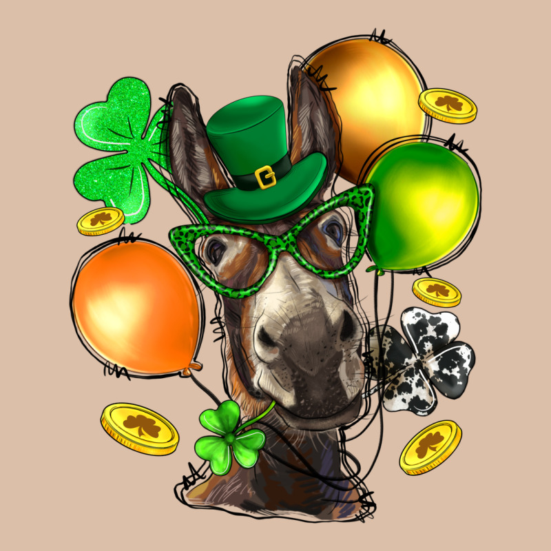 St. Patricks Clovers With Donkey Urban Heavy Tee by BundleAndBundleShop | Teevron