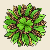 Lucky Leopard St Patricks Sunflower Ladies Tee | Teevron