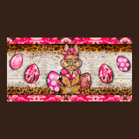 Pink Camouflage Egg Hunter Bunny   License Plate Heavy Core Tee | Teevron