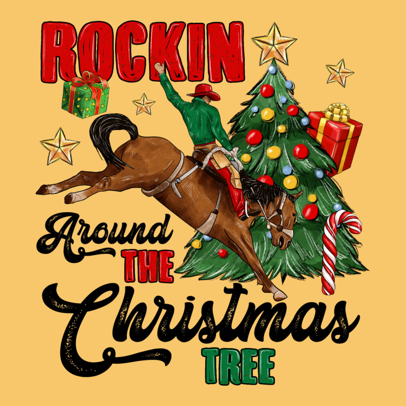 Rockin Around The Christmas Tree Vintage Hoodie by MaliasSmallBusiness | Teevron