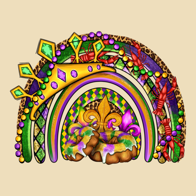 Mardi Gras Rainbow Premium Hoodie by OliviaCreatesArt | Teevron
