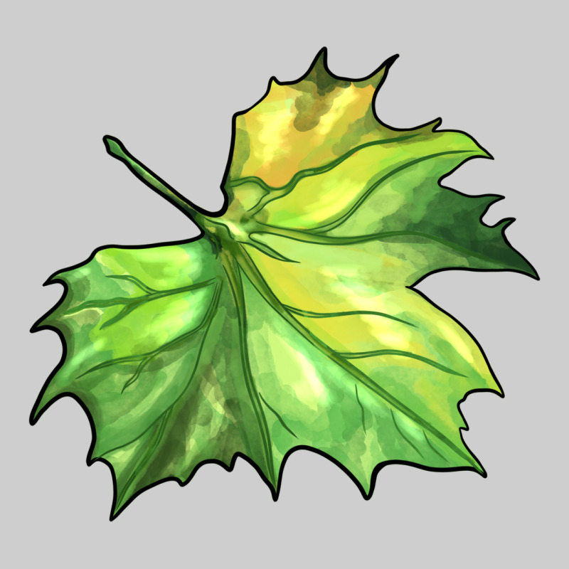 Green Leaf Premium Tee by BarkalooDesign | Teevron