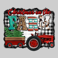 Christmas On The Farm Tractor Buffalo Plaid Premium Tee | Teevron