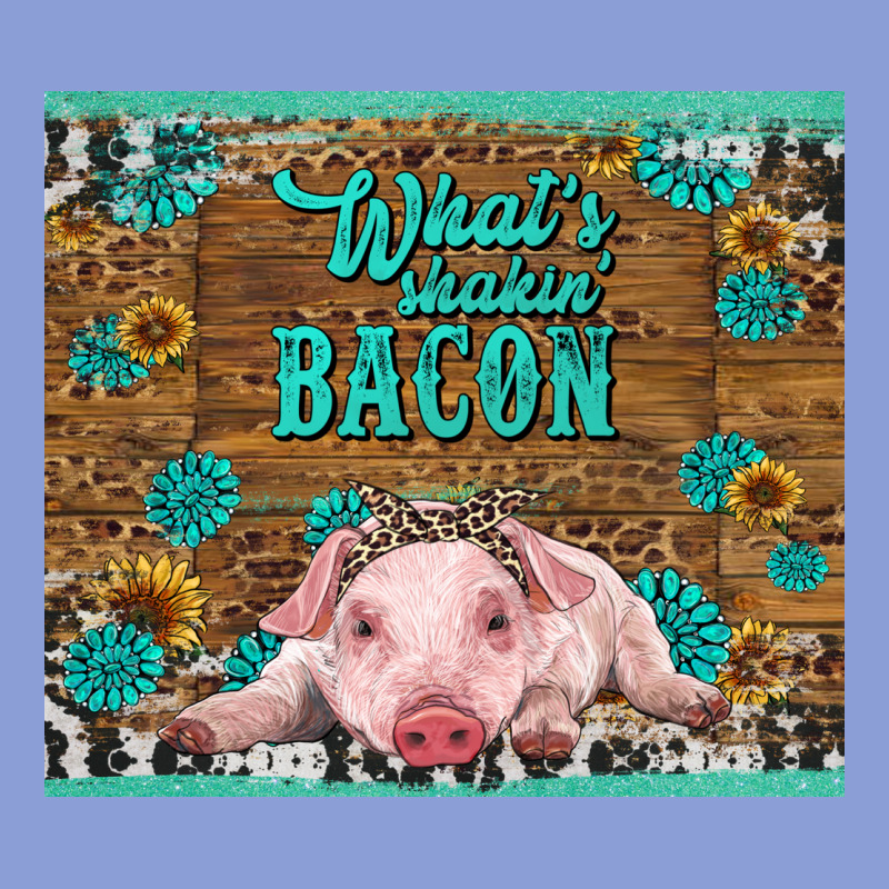 Whats Shakin Bacon Baby Pig Long Sleeve Tee by RanaPortraitStore | Teevron