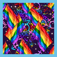 Lgbt Flag Seamless Pattern Premium Sweatshirt | Teevron