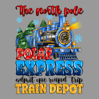 Thr North Pole Polar Express Admit One Round Trip Vintage Hoodie | Teevron