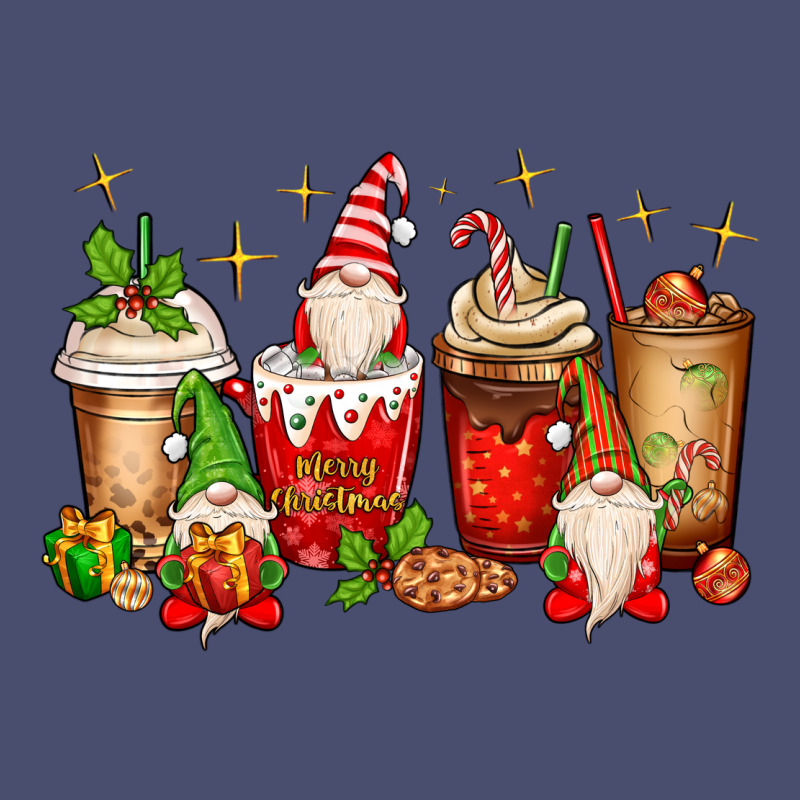 Christmas Gnomes Coffee Cups Vintage Tee by MaliasSmallBusiness | Teevron
