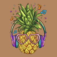 Pineapple With Headphone Long Sleeve Tee | Teevron
