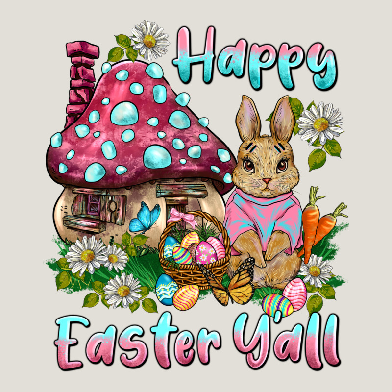 Happy Easter Y'all Rabbit Heavy Core Tee by BarkalooDesign | Teevron