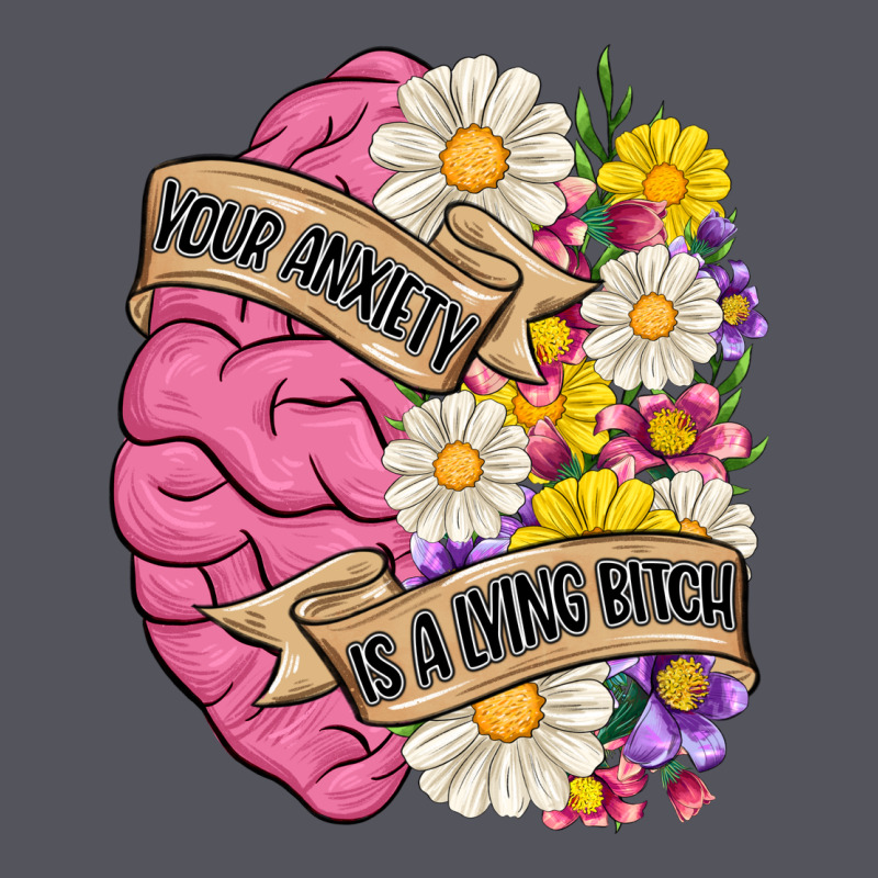 Your Anxiety Is A Lying Bitch Vintage Hoodie by MaliasSmallBusiness | Teevron