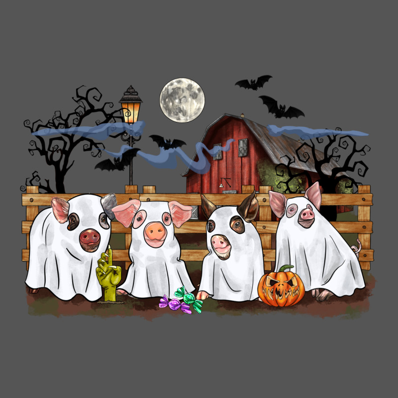 Halloween Pigs Zipper Hoodie by CowGirlArtShop | Teevron