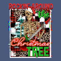 Rockin' Around The Christmas Tree Skeleton Vintage Hoodie | Teevron