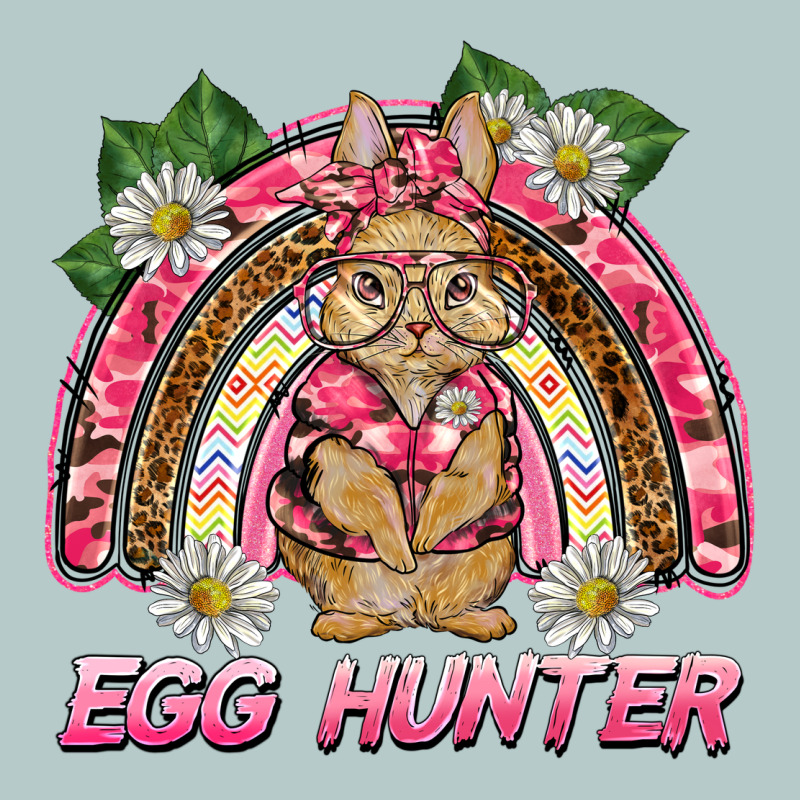Easter Pink Camouflage Egg Hunter  Bunny Rainbow Heavy Core Tee by BarkalooDesign | Teevron