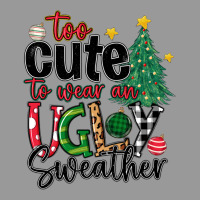 Too Cute To Wear Ugly  Christmas Vintage Hoodie | Teevron