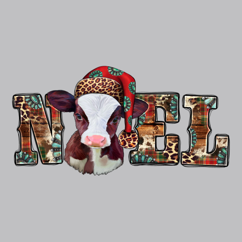 Western Christmas Baby Cow Noel Long Sleeve Tee by Jasminsmagicworld | Teevron