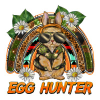 easter egg hunter  rabbit rainbow | Teevron