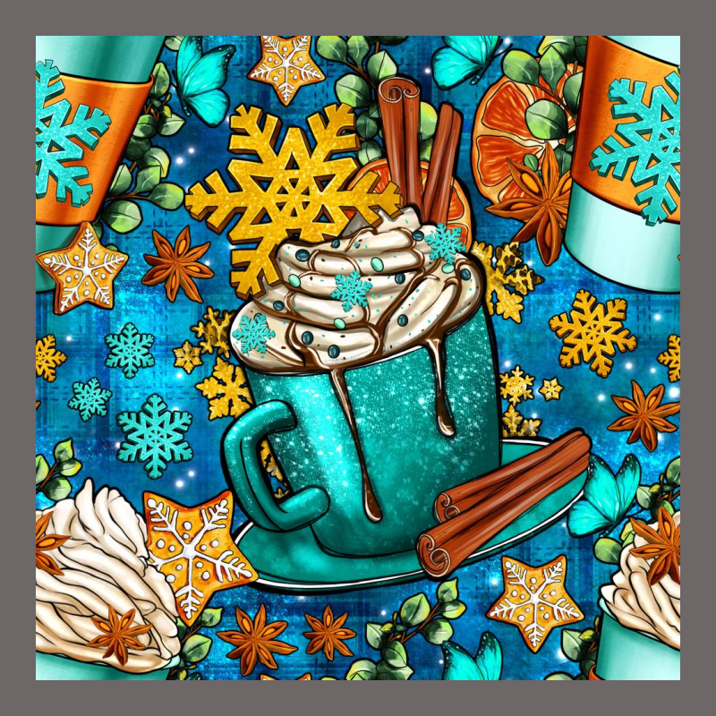 Winter Coffee Cups And Snow With Plaid Seamless Pattern Bbs Classic Tee by BundleAndBundleShop | Teevron