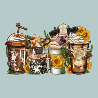 Cows Coffee Cups Heavy Core Tee | Teevron
