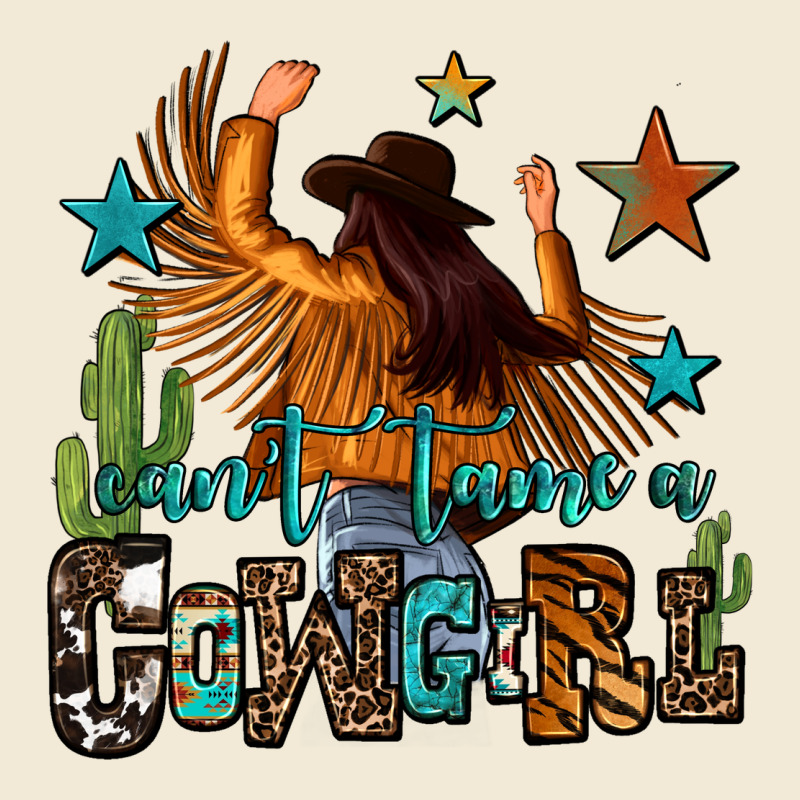 Can't Tame A Cowgirl Premium Hoodie by OliviaCreatesArt | Teevron