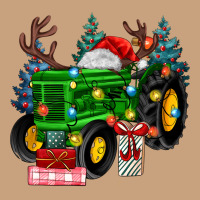 Farm Tractor Christmas Vintage Tee | Teevron
