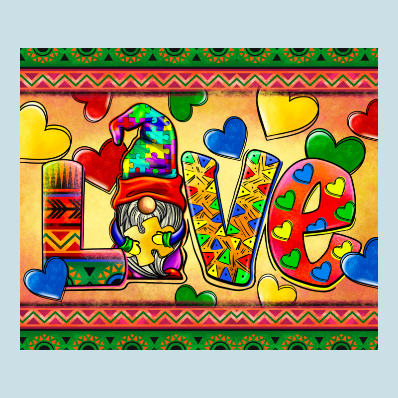 Love Autism Awareness Ladies Tee by BarkalooDesign | Teevron