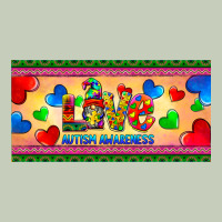 Love Autism Awareness License Plate Template Ladies Tee | Teevron
