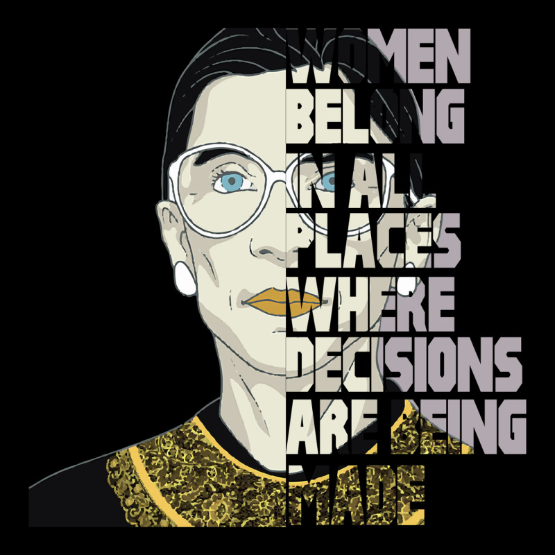 Rbg Ruth Bader Ginsburg Women Belong In All Places Heavyweight Sweatshirt by Bettercallsaul | Teevron