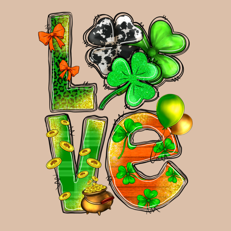 St.patrick Love With Clover Urban Heavy Tee by BundleAndBundleShop | Teevron