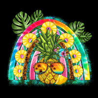 Pineapple Rainbow Long Sleeve Tee | Teevron