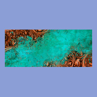 Tooled Leather Turquoise Glitter 11oz Mug Long Sleeve Tee | Teevron