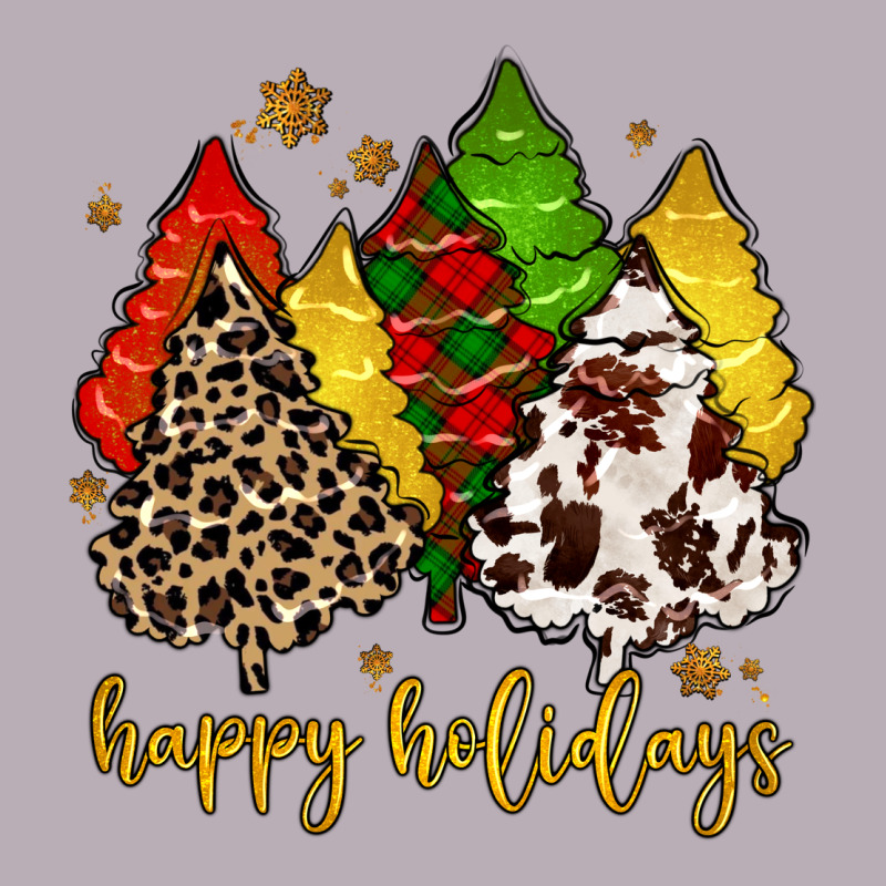 Happy Holidays With Christmas Tree Vintage Tee by MaliasSmallBusiness | Teevron
