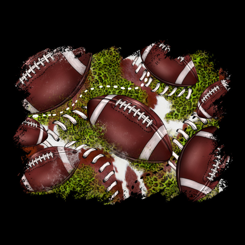 Football Background Ladies Tee by BarkalooDesign | Teevron