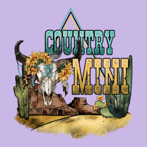 Country Mini Heavy Core Tee Designed By Nancycooperartshop
