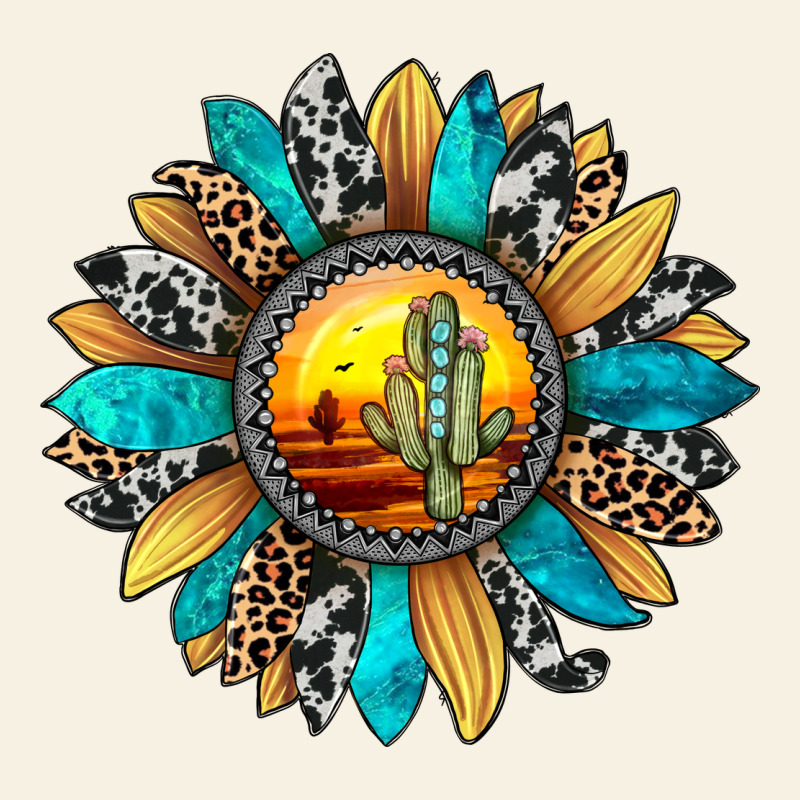 Sunset Sunflower Vintage Tee by JahusDesignShop | Teevron