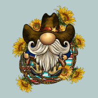 Cowboy Gnome Sunflower Rope Heavy Core Tee | Teevron