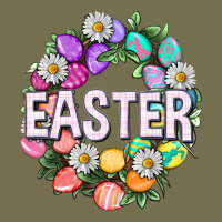 Easter With Eggs And Daisy Vintage Hoodie | Teevron