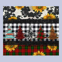 Christmas Trees And Sunflowers Long Sleeve Tee | Teevron