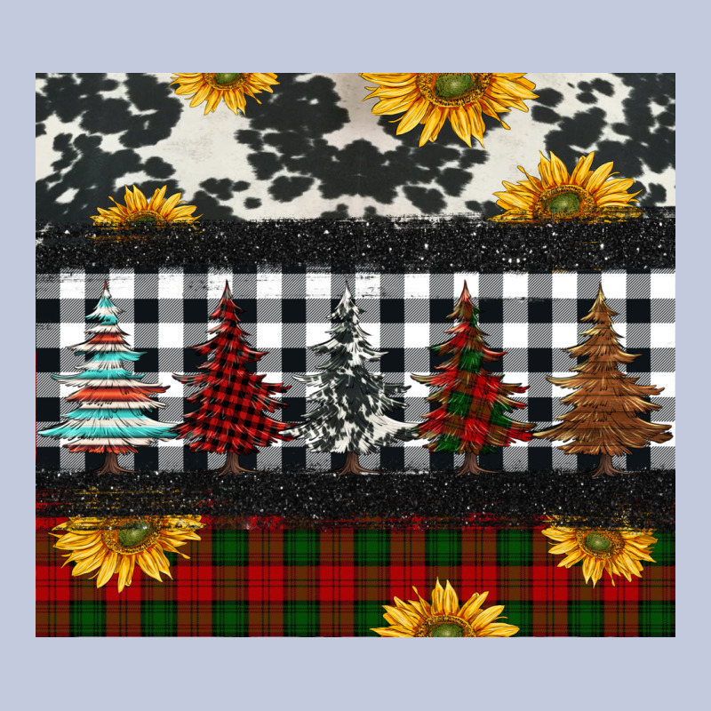 Christmas Trees And Sunflowers Long Sleeve Tee by Jasminsmagicworld | Teevron