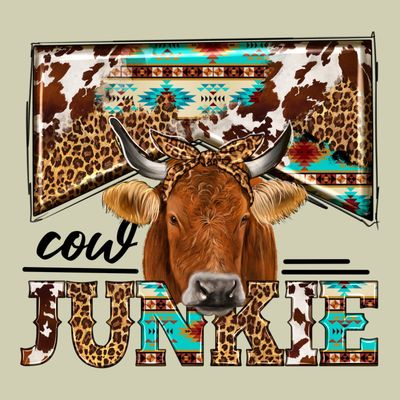 Cow Junkie Heavy Core Tee by NancyCooperArtShop | Teevron