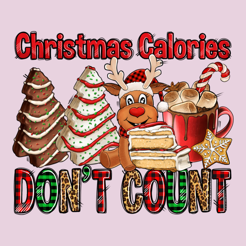 Christmas Calories Don't Count Christmas Tree Cake Ladies Tee by Jasminsmagicworld | Teevron