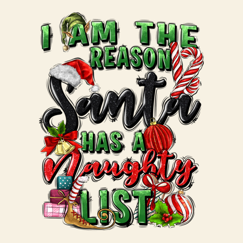 I Am The Reason Santa Has A Naughty List Vintage Tee by MaliasSmallBusiness | Teevron