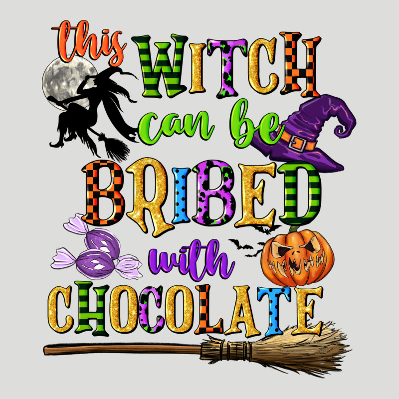 This Witch Can Be Bribed With Chocolate Zipper Hoodie by CowGirlArtShop | Teevron