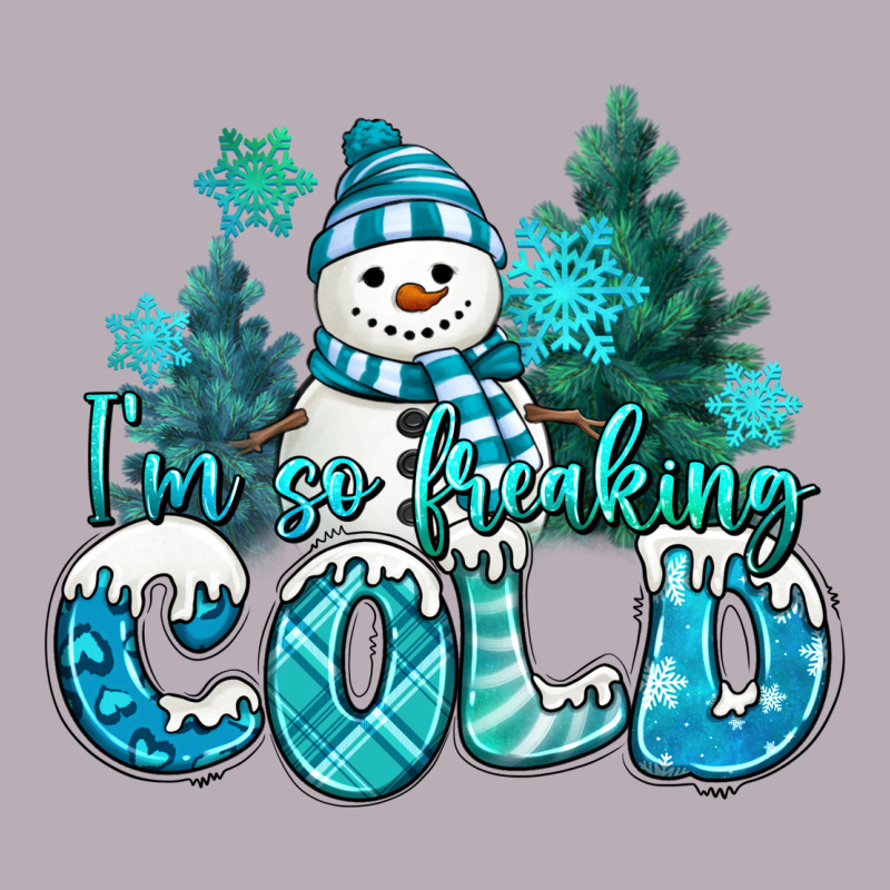Im So Freaking Cold Snowman Vintage Tee by MaliasSmallBusiness | Teevron